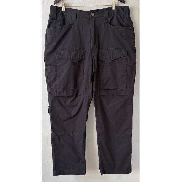 Free Soldier Other - Free Soldier Mens Tactical Ripstop Cargo Pants 42x32 Black Utility Work Hiking